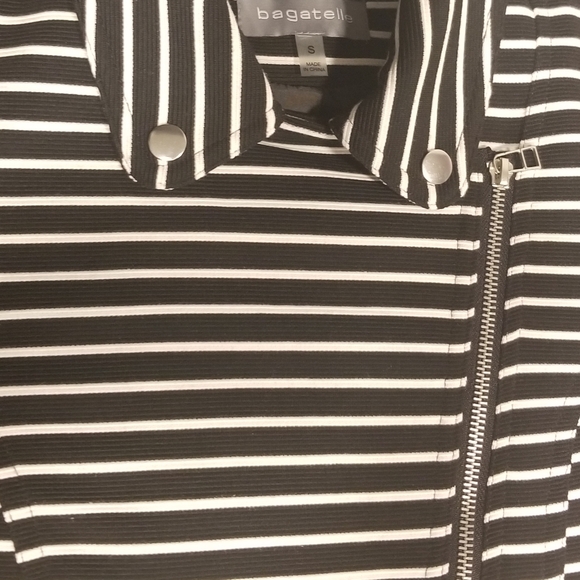 Bagatelle Moto Jacket Blazer - Picture 7 of 8